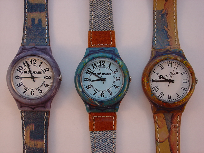 Bleu Jeans horloges OPTITIME HORLOGES GRONINGEN